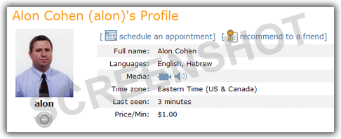 advisor profile